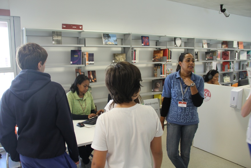 Visita monitorada - Escola Lourenço Castanho 
