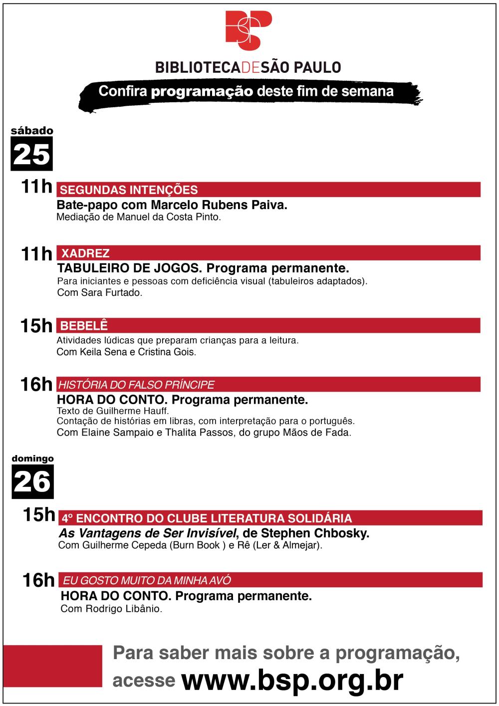 Guia de Programação Bibliotecas SP